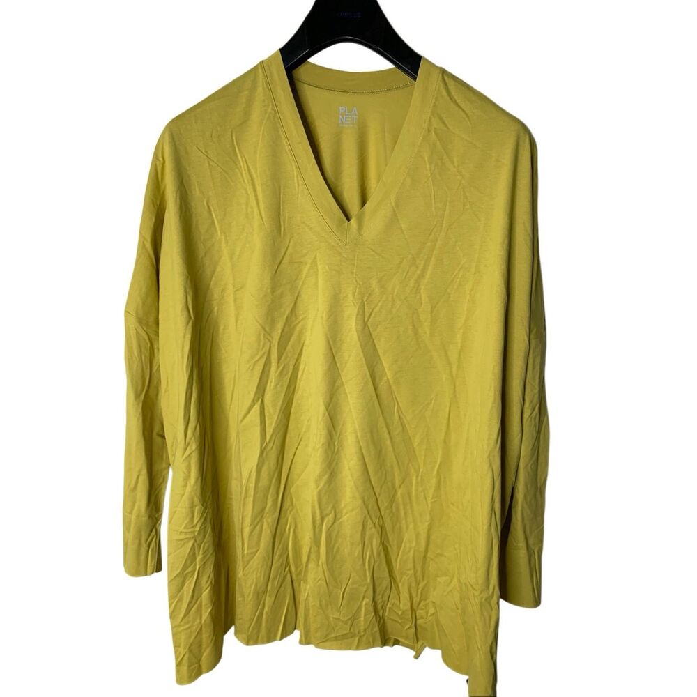 PLANET lagenlook long sleeve top women's one size fits all